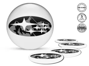 Subaru Autocollants Silicone Sportifs Onde Thrust Temporel Pro